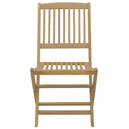 7 Piece Garden Dining Set Solid Wood Acacia