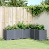 Garden Planter Blue Grey 160x120x53 cm PP