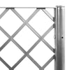 Garden Planter with Trellis Light Grey 160x120x140 cm PP