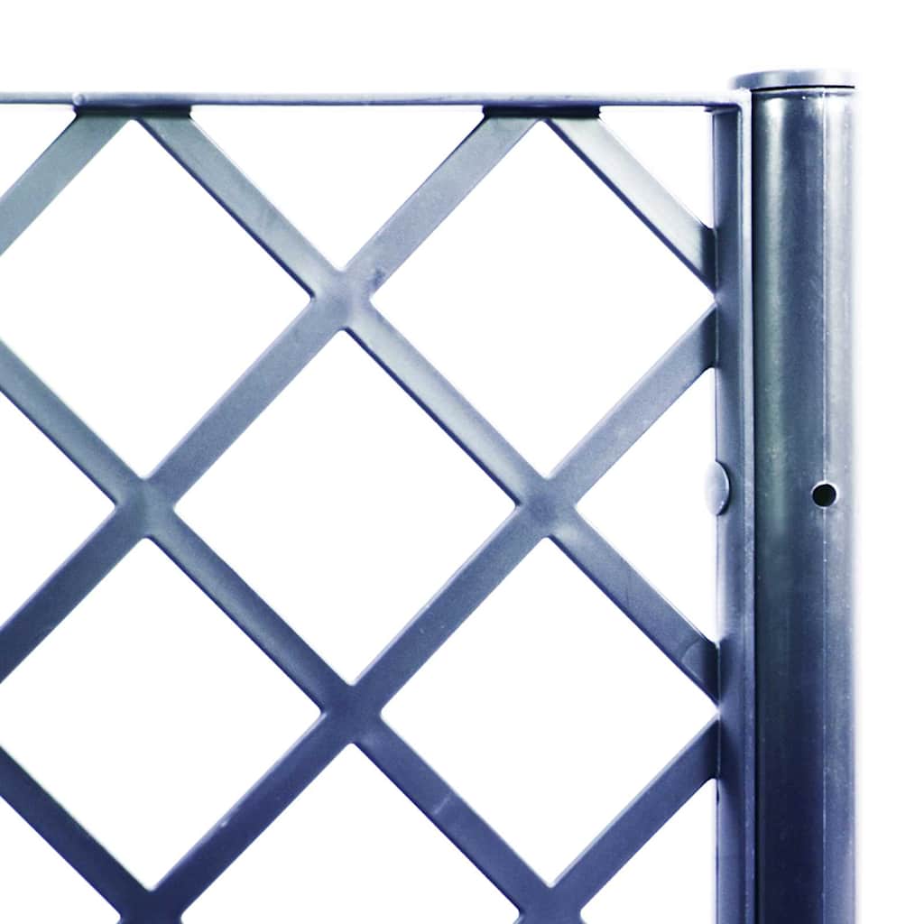 Garden Planter with Trellis Blue Grey 160x120x142 cm PP