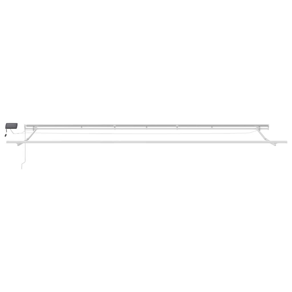 Retractable Awning | Burgundy | Aluminium | 600x300 cm