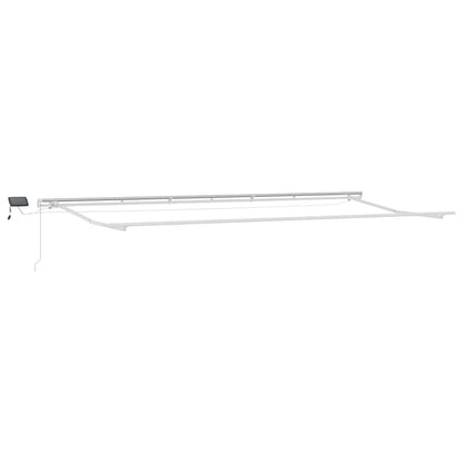 Retractable Awning | Burgundy | Aluminium | 600x300 cm