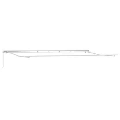Manual Retractable Awning Burgundy 600x300 cm