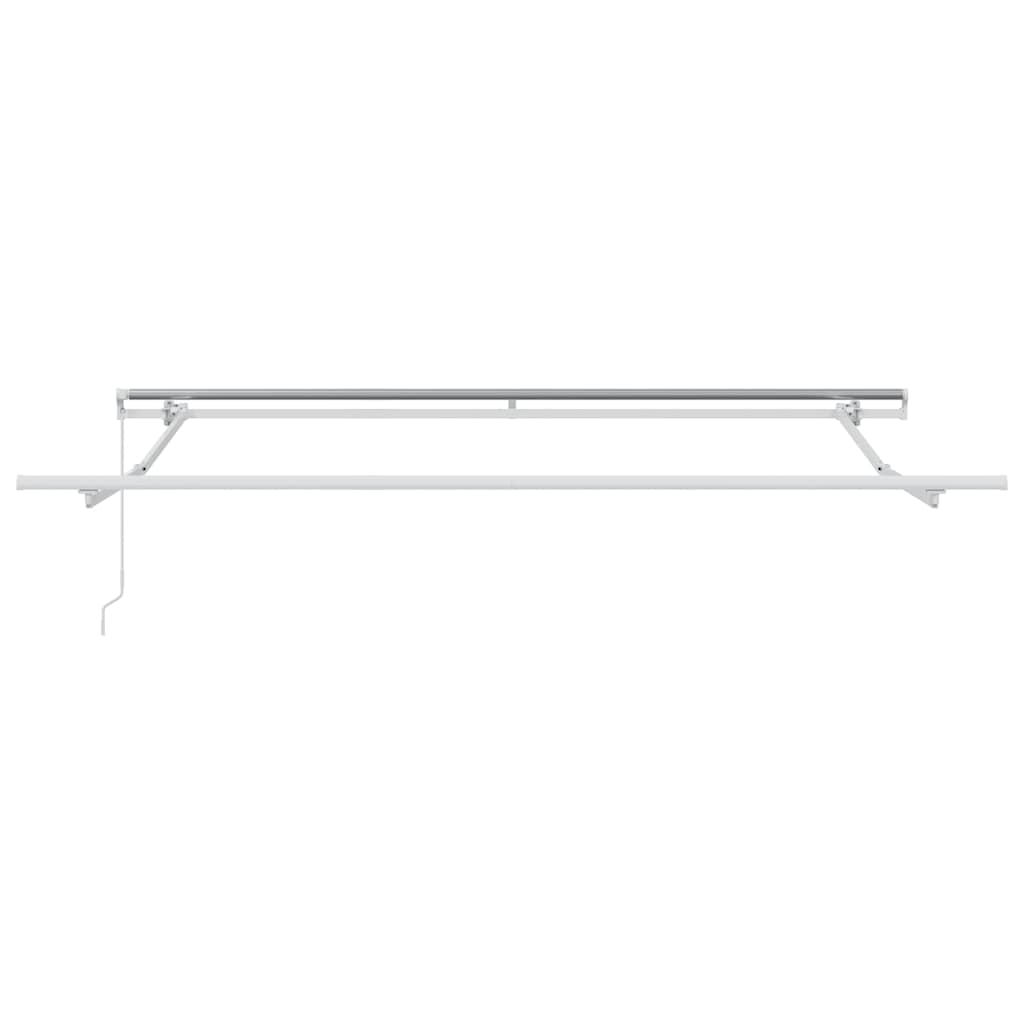 Manual Retractable Awning Burgundy 300x250 cm