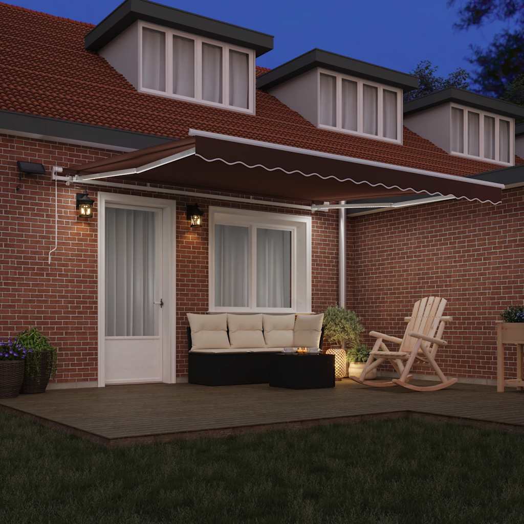 Retractable Awning | Brown