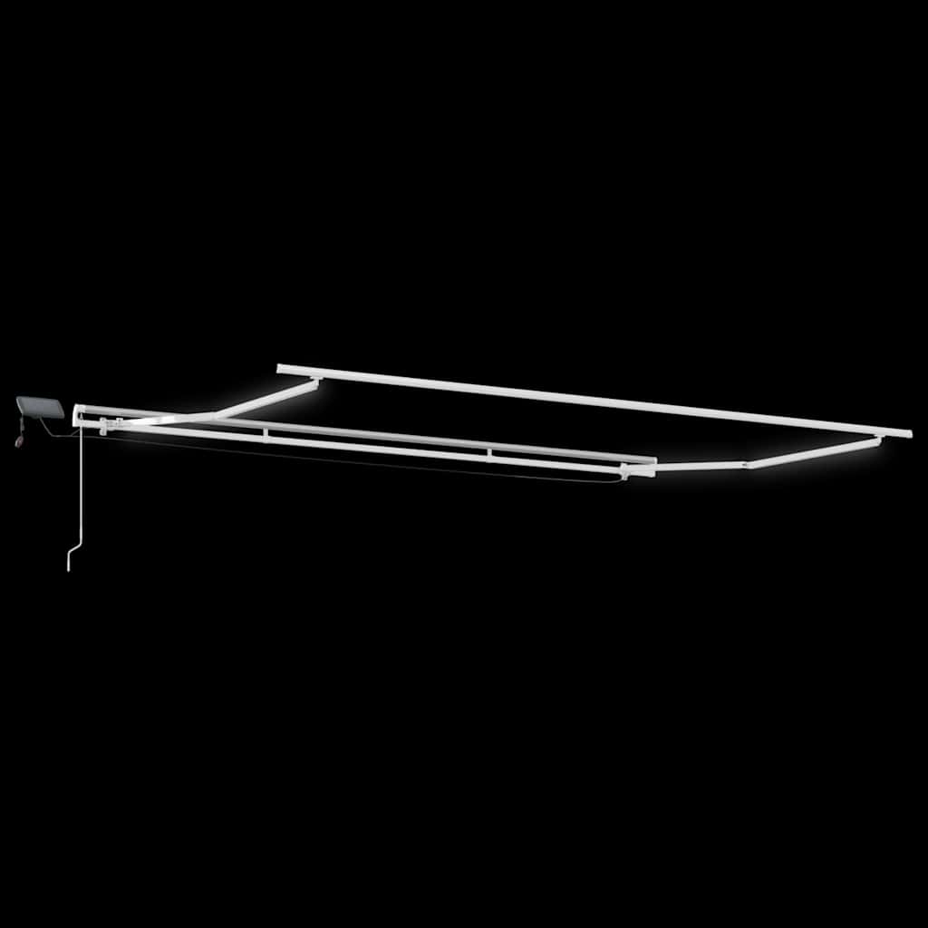 Retractable Awning | Brown | Powder-coated aluminium | 500x300 cm