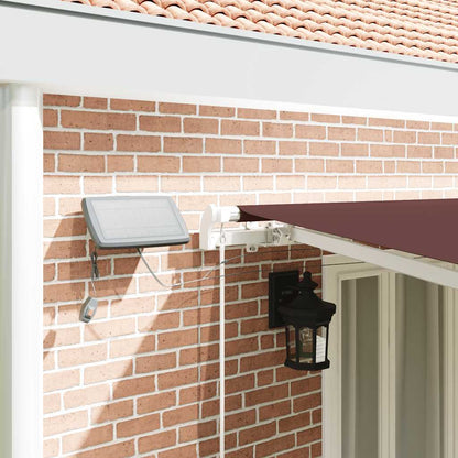 Retractable Awning | Brown, White