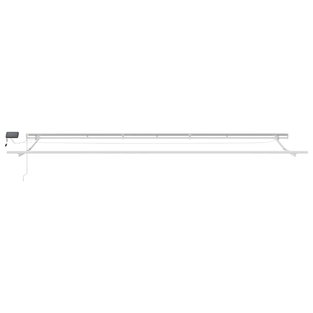 Retractable Awning | Brown, White