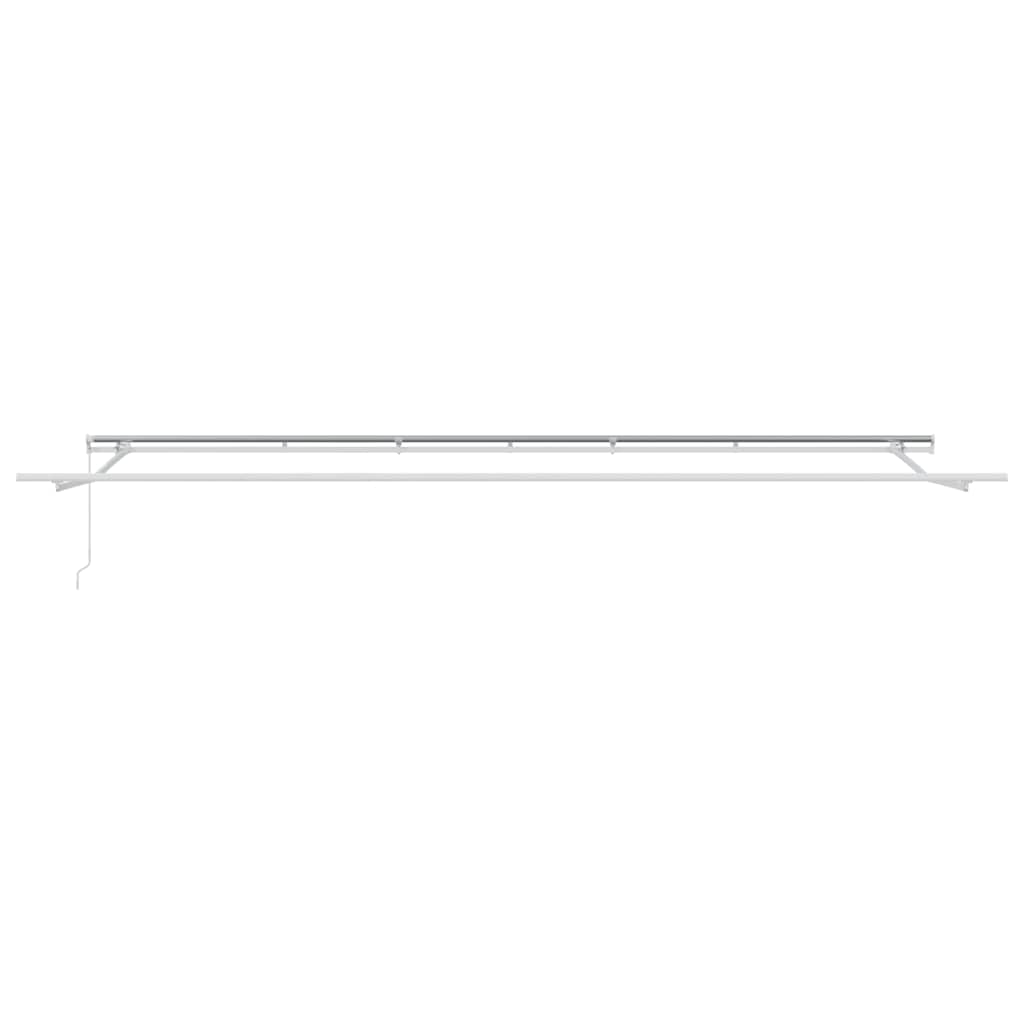 Manual Retractable Awning Brown 600x300 cm