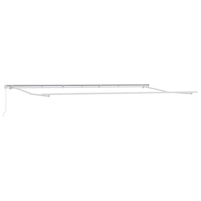 Manual Retractable Awning Brown 600x300 cm