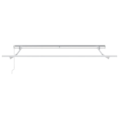 Manual Retractable Awning Brown 300x250 cm