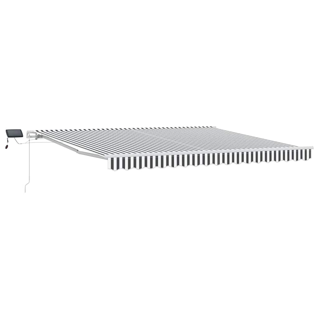 Retractable Awning | Anthracite, White
