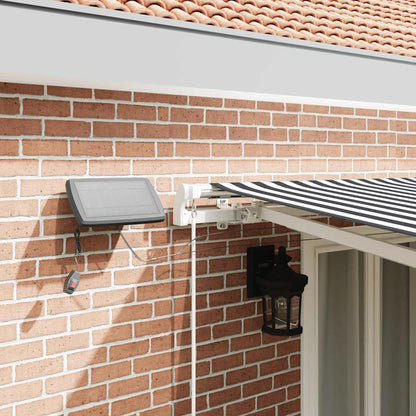 Retractable Awning | Anthracite and White