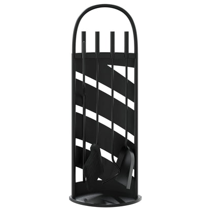 5 Piece Fireplace Tool Set 23x15x66 cm Steel
