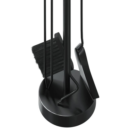 5 Piece Fireplace Tool Set 18x66 cm Steel