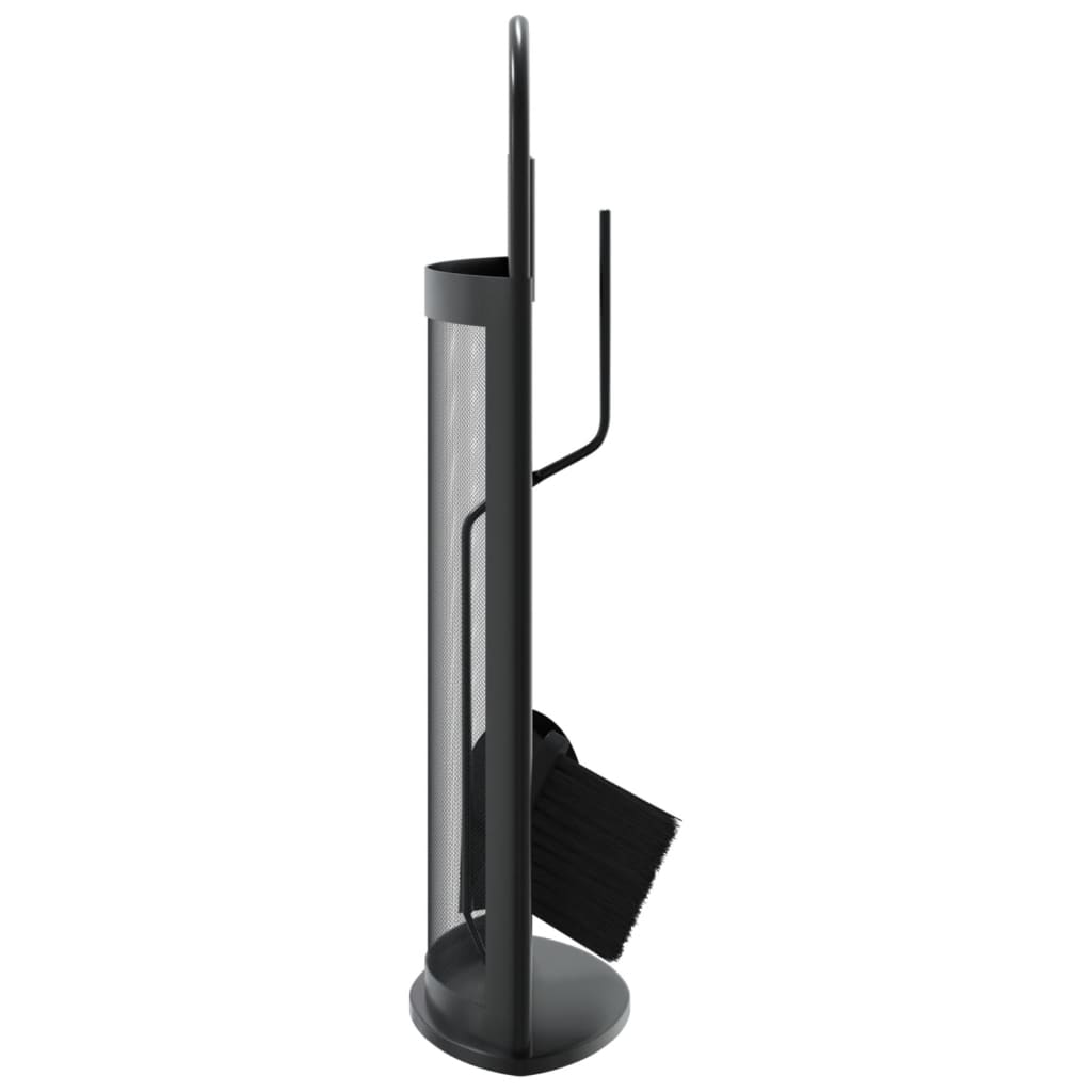 5 Piece Fireplace Tool Set 23x15x66 cm Steel