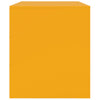 TV Cabinets 2 pcs Mustard Yellow 67x39x44 cm Steel