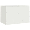 TV Cabinet White 67x39x44 cm Steel