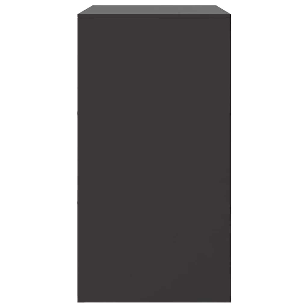 Sideboard | Black | Cold-rolled Steel | Medium | Sideboard | Rectangular