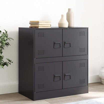 Sideboard | Black | Cold-rolled Steel | Medium | Sideboard | Rectangular