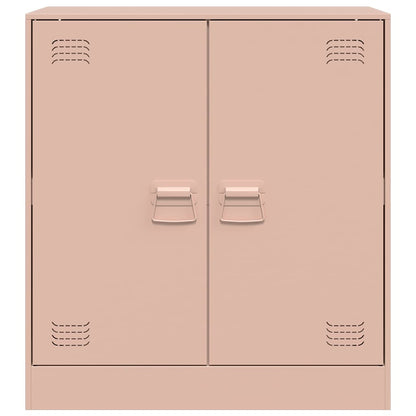 Sideboard Pink 67x39x73 cm Steel