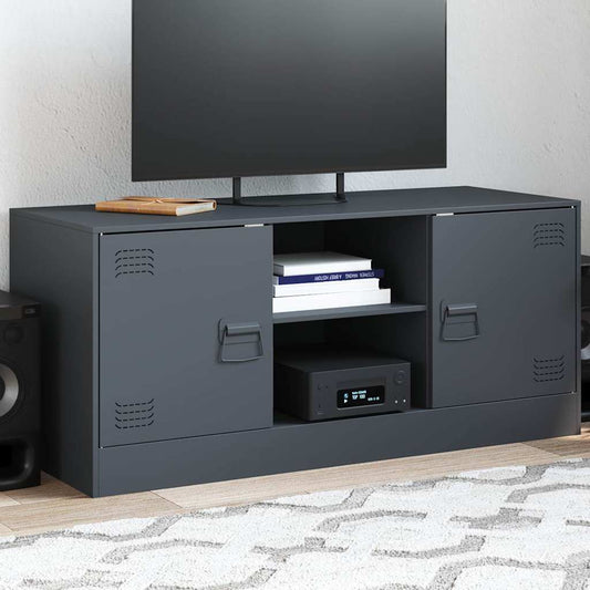 TV Cabinet Anthracite 99x39x44 cm Steel