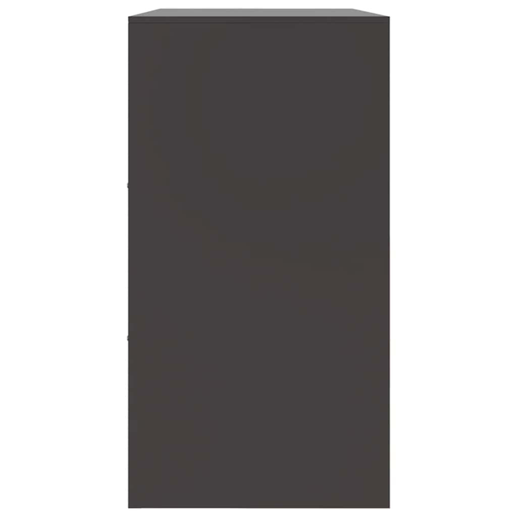 Sideboard Black 99x39x73 cm Steel