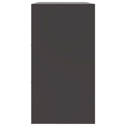 Sideboard Black 99x39x73 cm Steel
