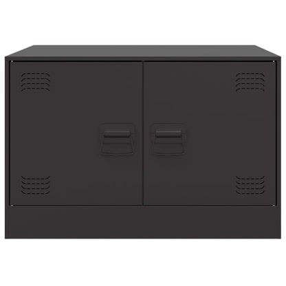 Coffee Table Black 67x50x44 cm Steel