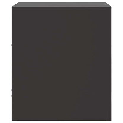 Bedside Cabinet | Set of 2 | Black | Cold-rolled steel | Medium