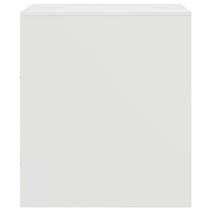 Bedside Cabinet | Set of 2 | White | Cold-rolled steel | Bedside Cabinet