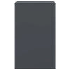 Bedside Cabinet Anthracite 34.5x39x62 cm Steel