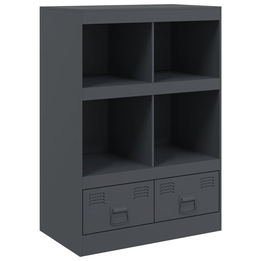 Highboard Anthracite 67x39x95 cm Steel