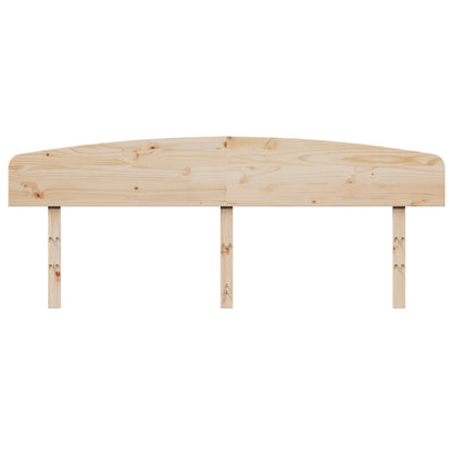 Headboard 200 cm Solid Wood Pine