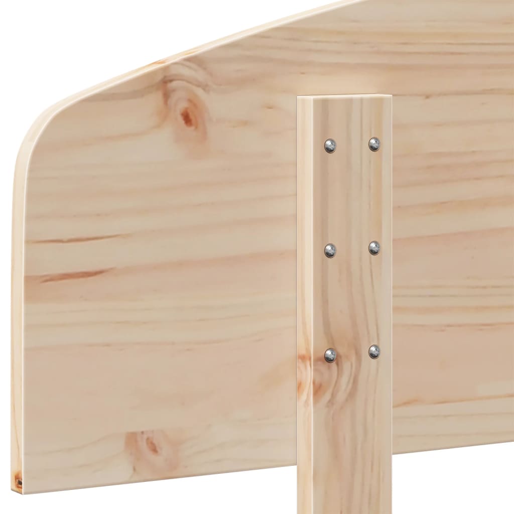 Headboard 200 cm Solid Wood Pine