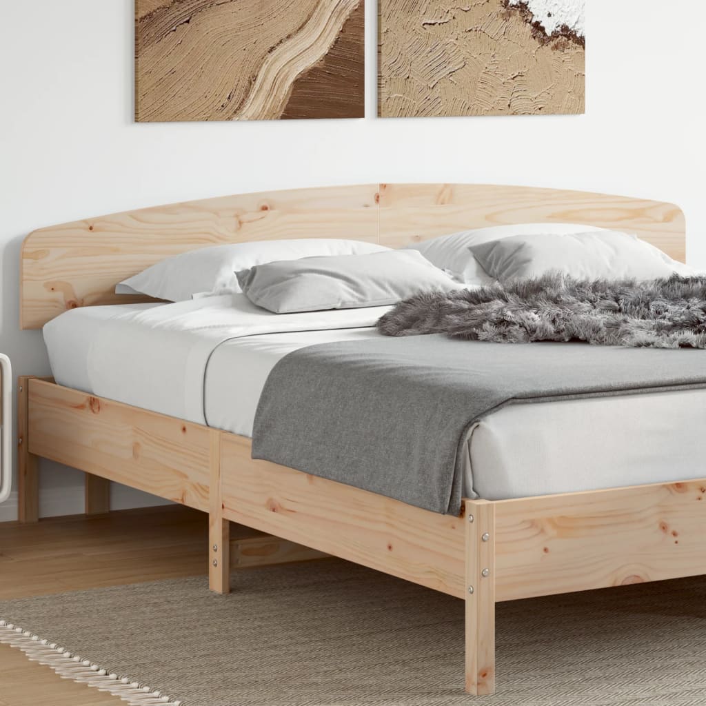 Headboard 200 cm Solid Wood Pine
