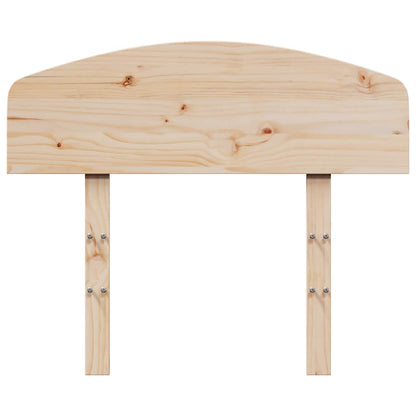 Headboard 75 cm Solid Wood Pine