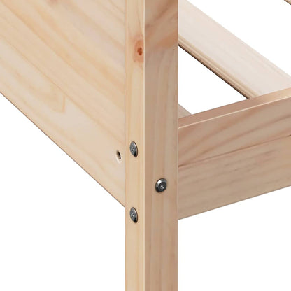 Day Bed without Mattress 80x200 cm Solid Wood Pine