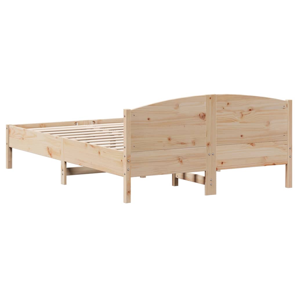 Bed Frame | Natural wood | Solid pine wood, Plywood | 160x200 cm