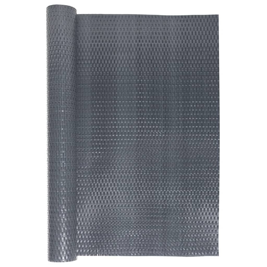 Balcony Screen Anthracite 300x80 cm Poly Rattan