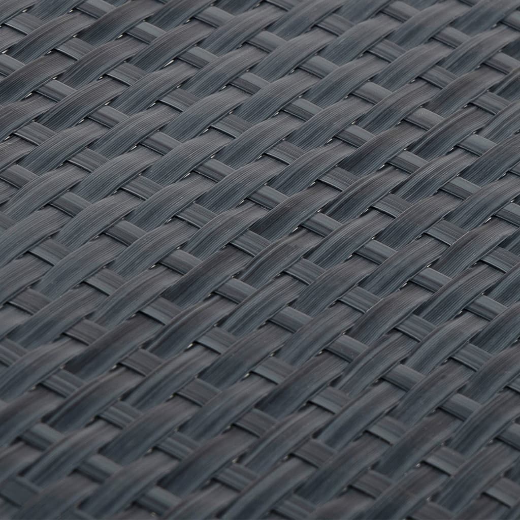 Balcony Screen Anthracite 600x100 cm Poly Rattan