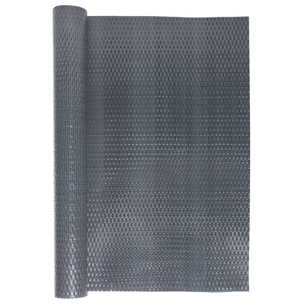 Balcony Screen Anthracite 1000x90 cm Poly Rattan