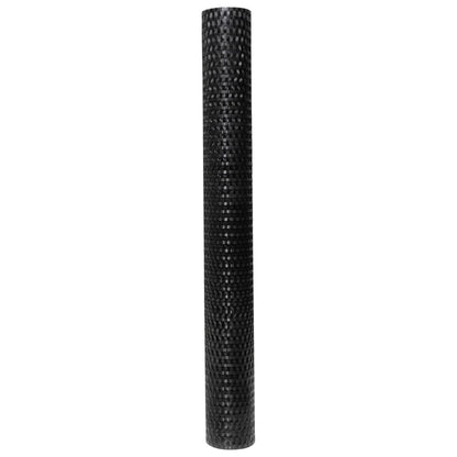 Balcony Screen Black 400x80 cm Poly Rattan