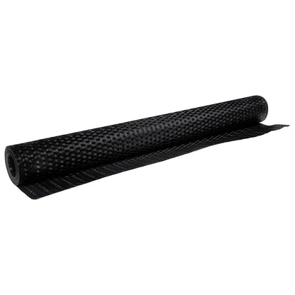 Balcony Screen Black 500x100 cm Poly Rattan