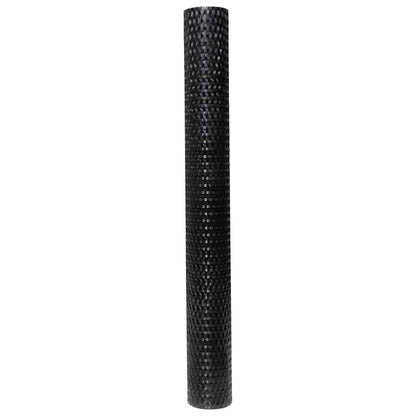 Balcony Screen Black 1000x100 cm Poly Rattan