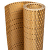 Balcony Screens 5 pcs Light Brown 255x19 cm Poly Rattan