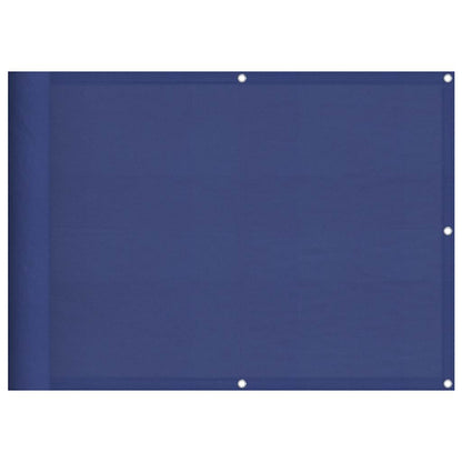 Balcony Screen Blue 75x800 cm 100% Polyester Oxford