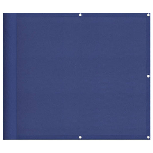 Balcony Screen Blue 90x800 cm 100% Polyester Oxford