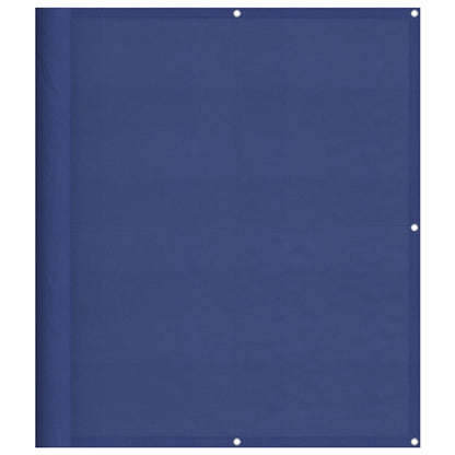 Balcony Screen Blue 120x800 cm 100% Polyester Oxford