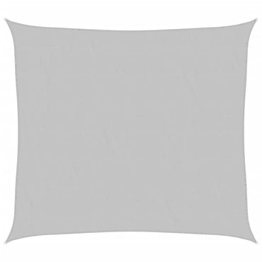 Sun Shade Sail Light Grey 3x2.5 m 100% Polyester Oxford